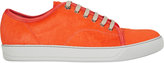 Thumbnail for your product : Lanvin Haircalf Cap-Toe Sneakers