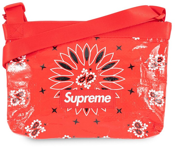 Supreme Bandana Tarp side bag - ShopStyle