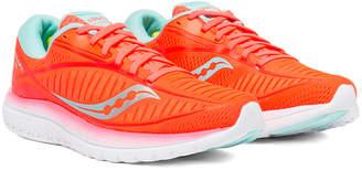 Saucony Women's Running Shoes CORAL/BLUE - Vizi Coral & Blue Kinvara 10 Running Shoe - Women