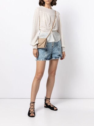 IRO Powelly bleached shorts
