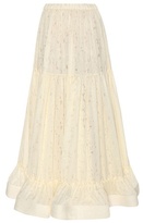 maxi skirt stella mccartney cream shopstyle