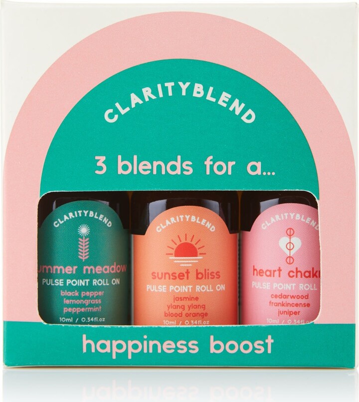 Clarity Blend Aromatherapy Happiness Boost Pulse Point Roller