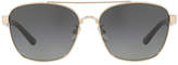 Thumbnail for your product : Tory Burch Square Metal Sunglasses