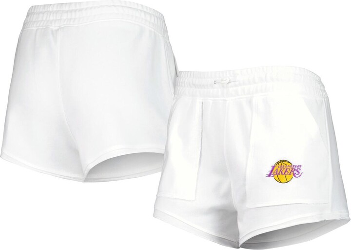 Concepts Sport Women's White Chicago Bulls Sunray Shorts