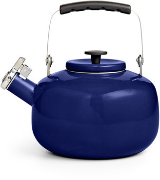 Martha Stewart Collection Blueberry 2-Qt. Enamel on Steel Tea Kettle, Created for Macy's