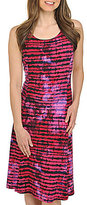 Thumbnail for your product : TanJay Pulse-Stripe Tank Dress