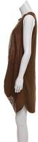 Thumbnail for your product : Brunello Cucinelli Sleeveless Leather Dress Sleeveless Leather Dress
