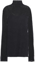 Thumbnail for your product : The Row Tameli Open-knit Silk Sweater
