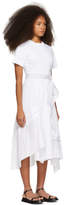 Thumbnail for your product : 3.1 Phillip Lim White Poplin Combo T-Shirt Dress