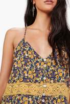Thumbnail for your product : boohoo Harriet Crochet Trim Ditsy Floral Cami