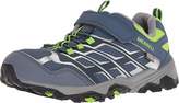 Thumbnail for your product : Merrell Moab FST Low A/C Waterproof (Big Kid) (Grey/Green) Boys Shoes