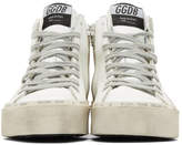 Thumbnail for your product : Golden Goose White Hi Slide Sneakers