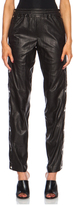 Thumbnail for your product : A.L.C. Public Leather Pant in Black