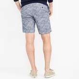 Thumbnail for your product : J.Crew 9" floral flex chambray Gramercy short