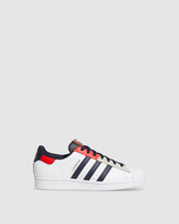 Thumbnail for your product : adidas Men's White Sneakers - Superstar Shoes - Size One Size, 8 at The Iconic