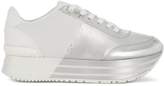 Thumbnail for your product : Calvin Klein Jeans Flatform Colour-Block Sneakers