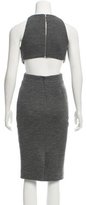 Thumbnail for your product : Cushnie Wool Cutout Dress