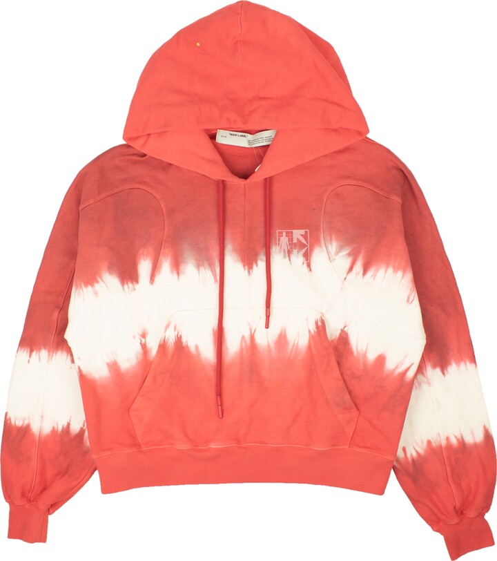 Off-White Men's Red & Hoodies | ShopStyle