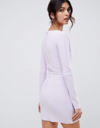 Bec & Bridge Exclusive Tasha asymmetric longsleeve dress