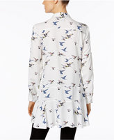 Thumbnail for your product : Chelsea and Theodore Floral-Print Tunic Shirt
