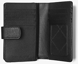 Jet Set Travel Crossgrain Leather Tri-Fold Wallet