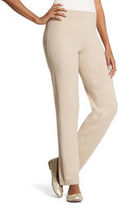 Thumbnail for your product : Chico's Zenergy Cotton Cashmere Rib Stripe Pants in Camel Gold