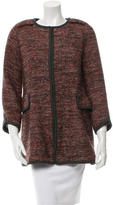 Thumbnail for your product : Maje Collarless Tweed Jacket