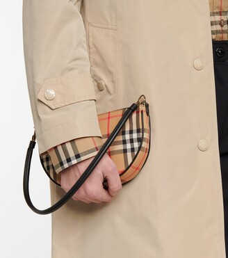 Burberry Olympia Pouch checked shoulder bag