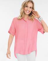 Thumbnail for your product : Chico's Overlap Back Shirt