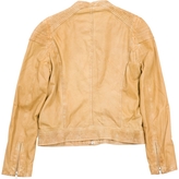 Thumbnail for your product : Vanessa Bruno Ocher Yellow Biker Jacket