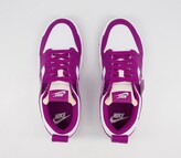 Thumbnail for your product : Nike Dunk Low Disrupt Trainers White Red Plum