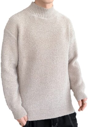 loose turtleneck sweater mens