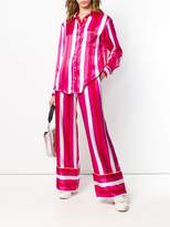 Thumbnail for your product : Maggie Marilyn striped palazzo trousers