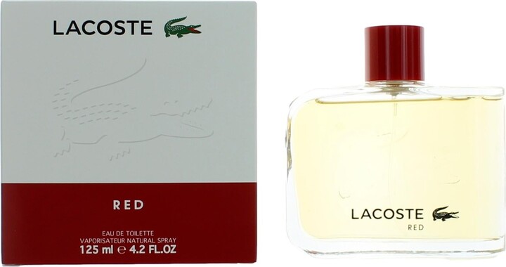 Lacoste Red by Lacoste 4.2 oz Eau De Toilette Spray for Men