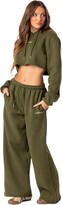 Thumbnail for your product : Edikted Women's Brenna low rise wide sweatpants