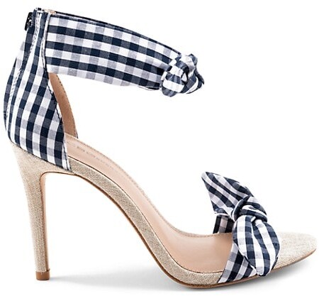 Gingham and heels sale Clearance