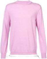 Thumbnail for your product : Sacai crew neck pull over