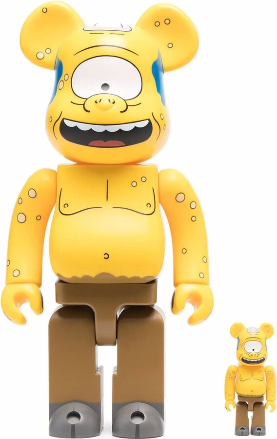 Medicom Toy The Simpsons Cyclops BE@RBRICK 100% and 400% figure set