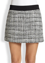 Thumbnail for your product : Milly Tweed Mini Skirt