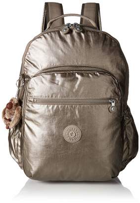 Kipling Seoul Go Laptop Padded Adjustable Backpack Straps Zip Closure