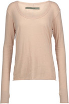 Thumbnail for your product : Enza Costa Cotton And Cashmere-Blend Sweater