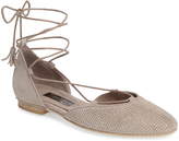 Thumbnail for your product : Gabor Studded Lace-Up Flat