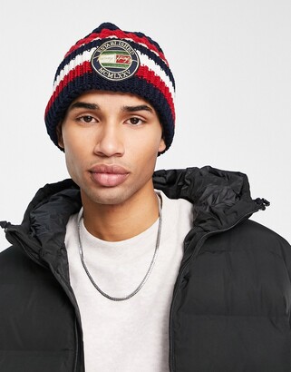 Tommy Hilfiger Remix logo beanie in multi - ShopStyle Hats