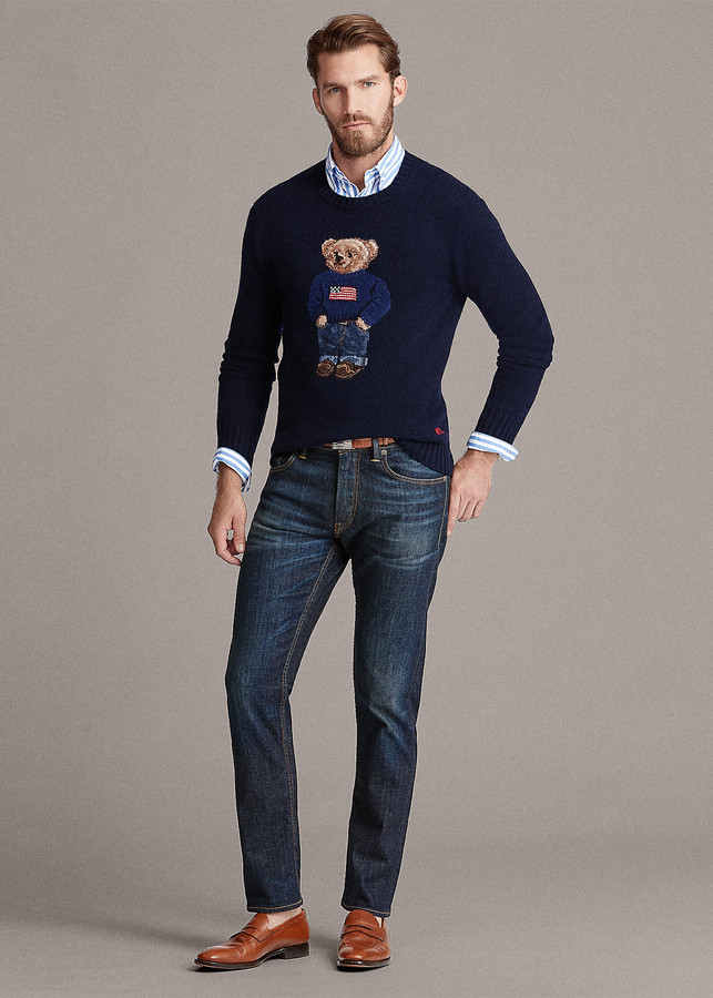 Ralph Lauren Polo Bear Cashmere Sweater - ShopStyle