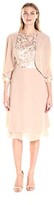 Thumbnail for your product : Le Bos Women's Embroidered Bodice Fit and Flare Dress