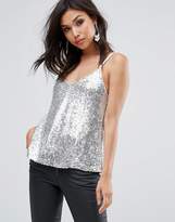 Thumbnail for your product : Club L Allover Sequin Cami Top