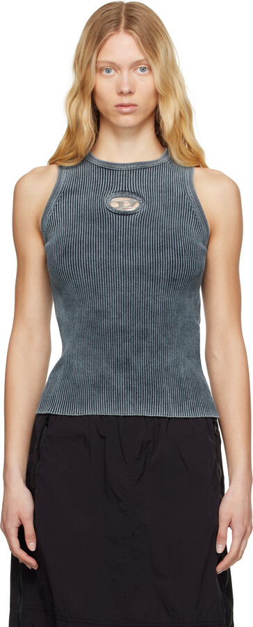 Diesel Blue M-Anchor-A-Sl Tank Top