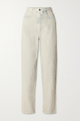 Etoile Isabel Marant Corsy High-rise Tapered Jeans - Mint