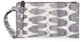 Thumbnail for your product : Michael Kors Collection Miranda Zip Snakeskin Clutch