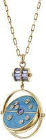 Thumbnail for your product : Retrouvaí Grandfather Turquoise Compass Necklace